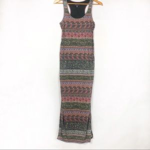 Racer back maxi dress. American Eagle